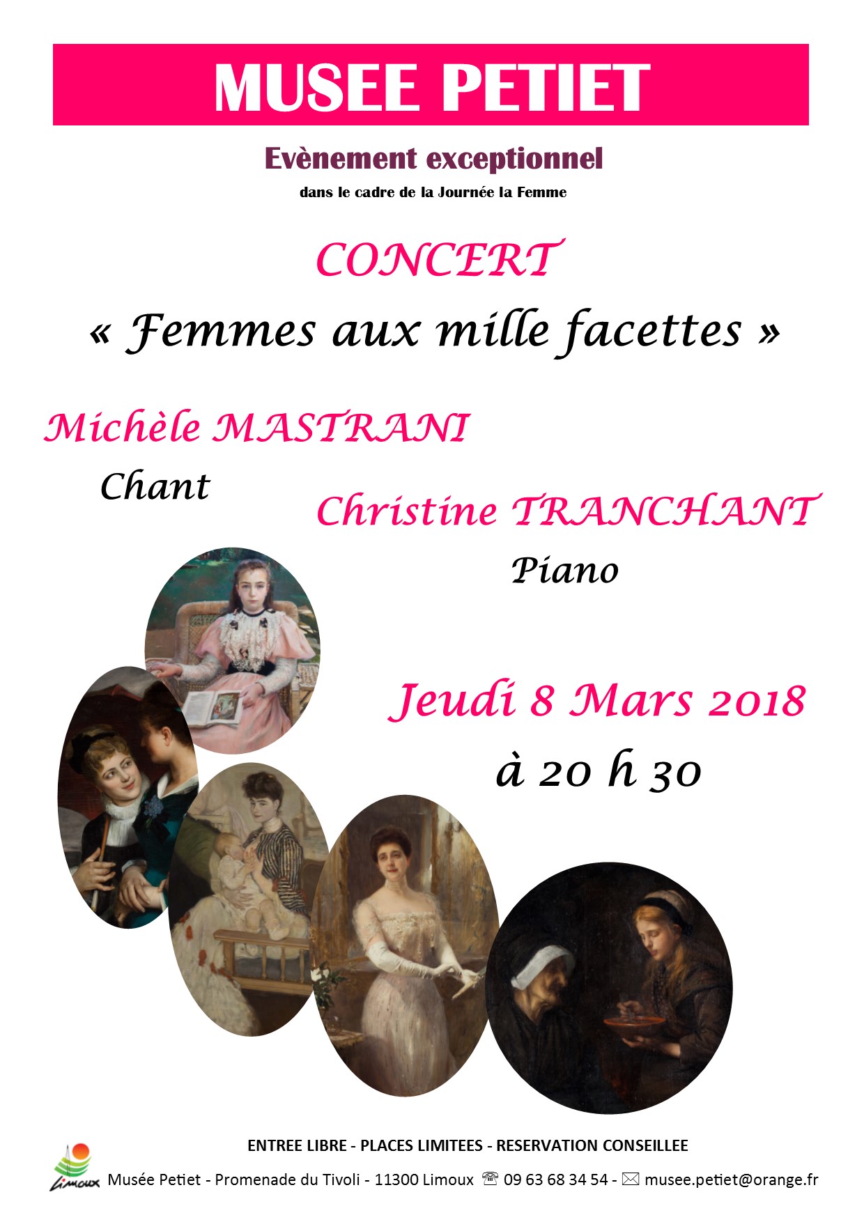 2018 affiche concert 8 mars 1