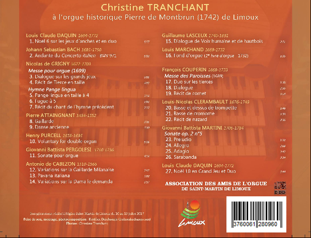 Cd verso